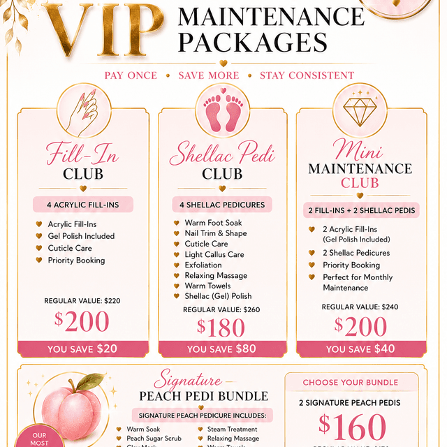 VIP Package: Signature Pedi bundle at Nails By Leah-janay in Redford, MI